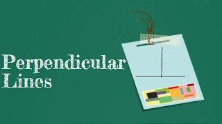 What are perpendicular lines?