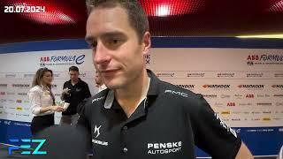 Stoffel Vandoorne London E-Prix Saturday interview