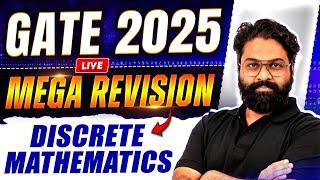 Maha Revision - Discrete Mathematics | Satish Sir | GATE CSE 2025