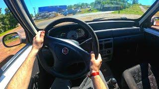 2012 FIAT UNO MILLE FIRE ECONOMY / 1.0(l) 65(hp) / POV TEST DRIVE / 4K