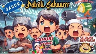DJ SAHUR JEDAG JEDUG  || Patroli Sahur kartun