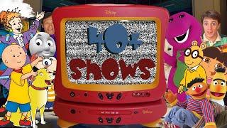 If you were born 2000-2007 here’s some nostalgia!  || kids tv shows: part 1  || 40+ shows