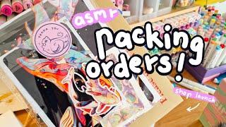  launching my online shop || packing orders