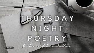 Thursday Night Poetry - THE FIVE POETS (you should read and know) - hispanic heritage edition