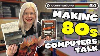 Making 80s Computers Talk | 1980s Commodore Speech Synthesizer