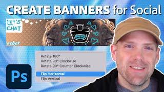 How to Create a Social Media Banner in Photoshop | Adobe Photoshop