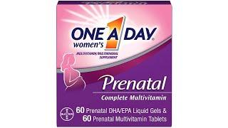Best prenatal vitamins | One A Day Women's Prenatal Multivitamin Two Pill Formula | Supplement
