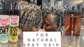 Best mousse for salt and pepper natural hair.