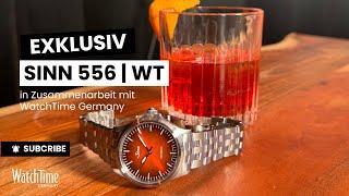 Exklusiv: Sinn x WatchTime 556 | WT – intensiv wie ein Negroni: Limitierte Edition im Detail