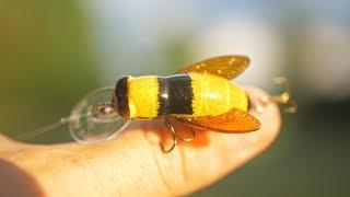 TINY Lure Challenge!!! - Ep.3 (Mini Popper & Bumble Bee?)