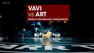 Vavi vs Art [top 8 bgirl] // stance // RUSSIAN OPEN BREAKING CHAMPIONSHIPS