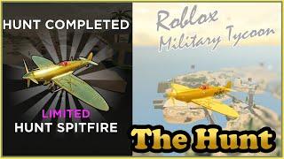 Limited Hunt Spitfire, Military Tycoon x The Hunt First Edition Roblox