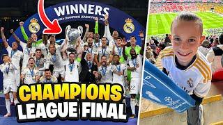 WE WENT TO THE CHAMPIONS LEAGUE FINAL!  REAL MADRID VS BORUSSIA DORTMUND