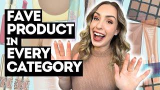 FAVORITE PRODUCT IN EVERY CATEGORY  Best Luxury Makeup I've Tried | Best foundation, concealer...