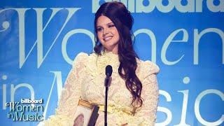 Lana Del Rey Accepts the Visionary Award At Billboard's Women In Music Awards