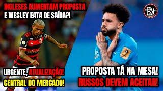 PLANTÃO URGENTE! MERCADO DA BOLA!  FLAMENGO PEDE RONY E GOMEZ POR GABRIEL! TUDO SOBRE CLAUDINHO E+!