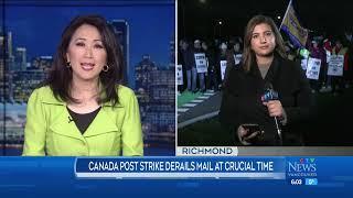 Canada Post strike derails mail at crucial time