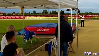 Egbo Collins Nnaemeka (ITA) High jump 205 cm Guido Maccan Brunera 2018