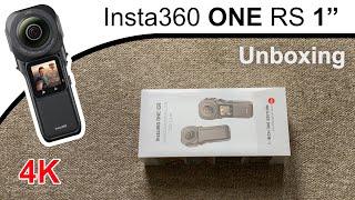 Insta360 ONE RS 1 Inch | Unboxing l 4K | @Insta360 ​