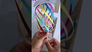 Интересная идея для поделки  #творчество #diy #поделки #аппликация #своимируками