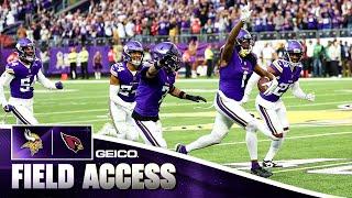 Vikings vs. Cardinals Week 13 Field Access