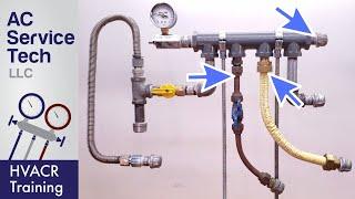 Pressure Testing Gas Lines For Leaks! Natural Gas & LP Propane!