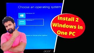 How to Install 2 Windows in One PC || Two windows in One PC || Dual Boot || Windows ||