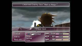 FFVII  - Learning Matra Magic