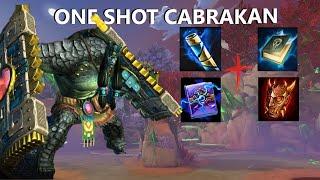 ABSOLUTE ONE SHOT CABRAKAN BUILD VS APHRODITE! - Grandmasters Ranked 1v1 Duel - SMITE