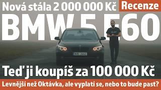 BMW 5 E60 - Recenze - Levnější a víc Cool než oktávka a ještě v zadokolce - kde je háček?