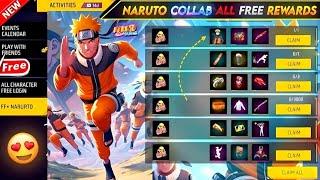 NARUTO COLLABORATION FULL DETAILS IN TELUGU | FREE FIRE IN TELUGU