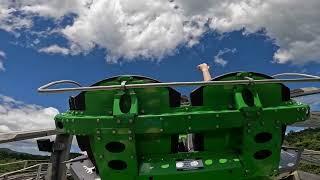 Roar-o-Saurus Back Row POV Story Land | CrazycoasterPOVs