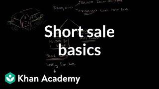 Short sale basics | Housing | Finance & Capital Markets | Khan Academy