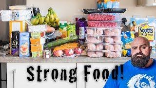 Big Loz Food shop, Strongman 6000 calorie diet