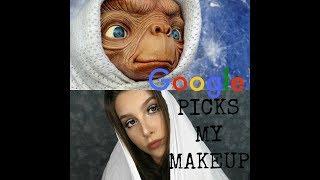 GOOGLE PICKS MY MAKEUP CHALLENGE! | Emmie Raven