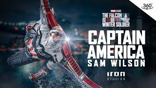 Captain America Sam Wilson | Statue Reveal - Iron Studios