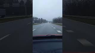 Highway VANGAZI to RIGA #automobile