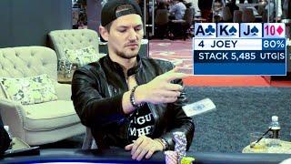 Amer Lays Down The HAMMER vs Joey Ingram In PLO  Live at the Bike!