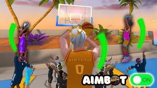 We Played With AIMBOT In Gym Class VR! (VR Basketball)