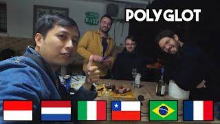 I went to a STRANGER BBQ Party in Chile and it was full of POLYGLOTS! 