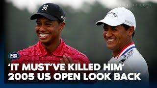 Tiger's graceful gesture after 2005 US Open loss I Michael Campbell opens up on victory I Fox Sports