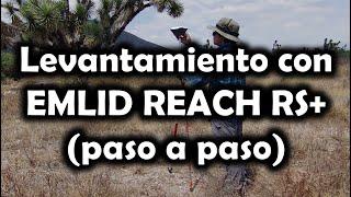 [GNSS] Levantamiento de dos puntos estáticos con EMLID Reach RS+ (paso a paso)