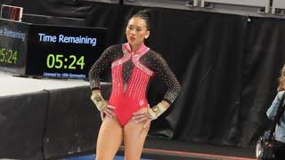 Suni Lee - DTY Vault Warm-up - US Championships Day 2