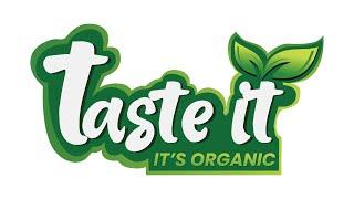 Motion Logo || taste it || Organic dry Fruits Company ||