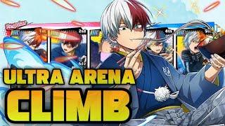 LIMITED TODOROKI'S ONLY! ULTRA ARENA CLIMB #34! | My Hero Ultra Impact