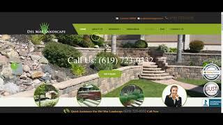 Landscaping SEO - Del Mar Landscape