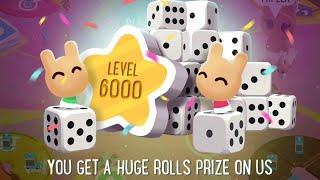 Get 1500 Rolls Free  Board Kings Gameplay ( Level 6000 )