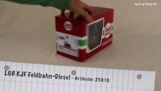 Spur-G-Blog: Unboxing der LGB Feldbahn KJF