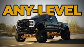 Black & Yellow 2024 Ford F450 Platinum w/ Any-Level Lift Kit