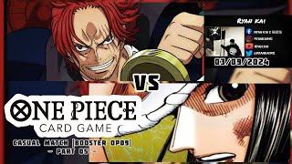 One Piece Card Game Casual Match Booster OP09 (Part 05) - Shanks vs Nico Robin